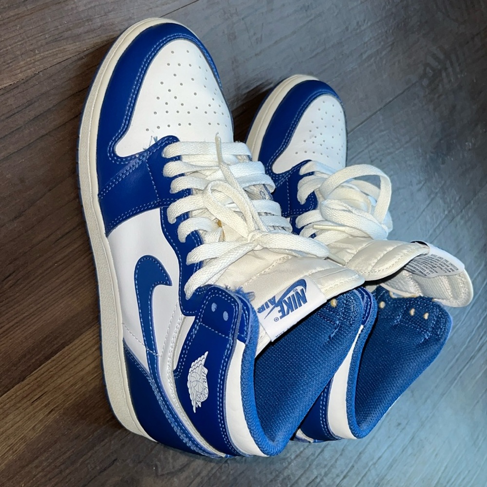 2016 Storm Blue Jordan 1s